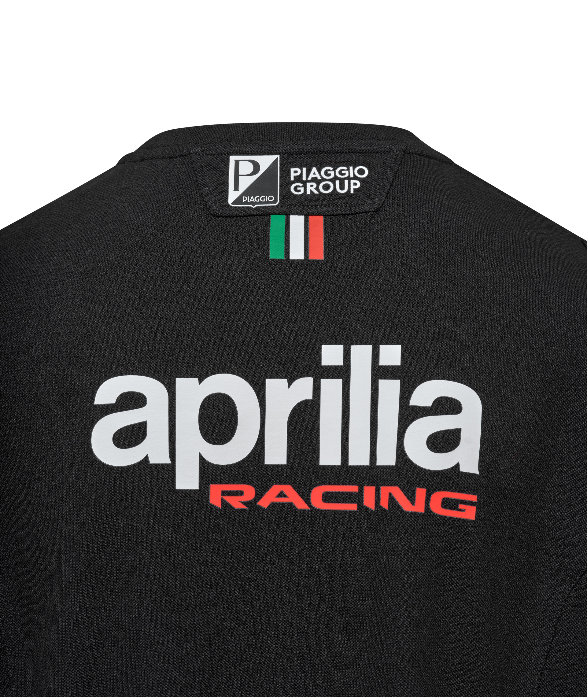 Camiseta Aprilia Racing Team Replica 2026 para hombre, negra