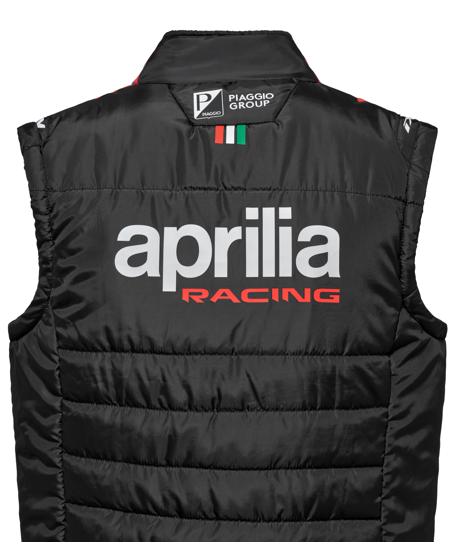 Chaleco Aprilia Racing Team Replica 2026 para hombre, negro