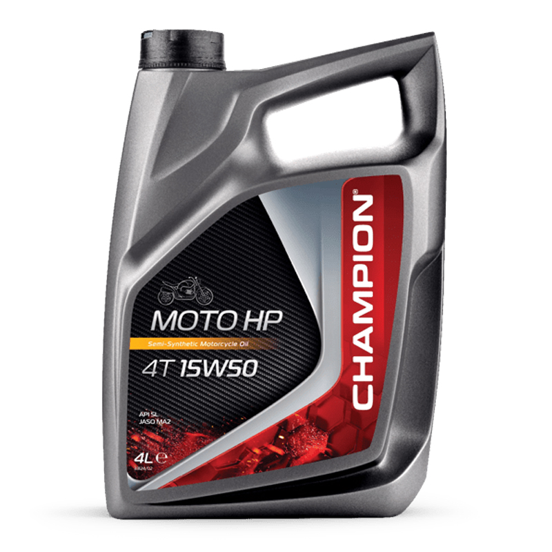 CHAMPION® Moto HP 4T 15W-50 Aceite de motor - 4 litros