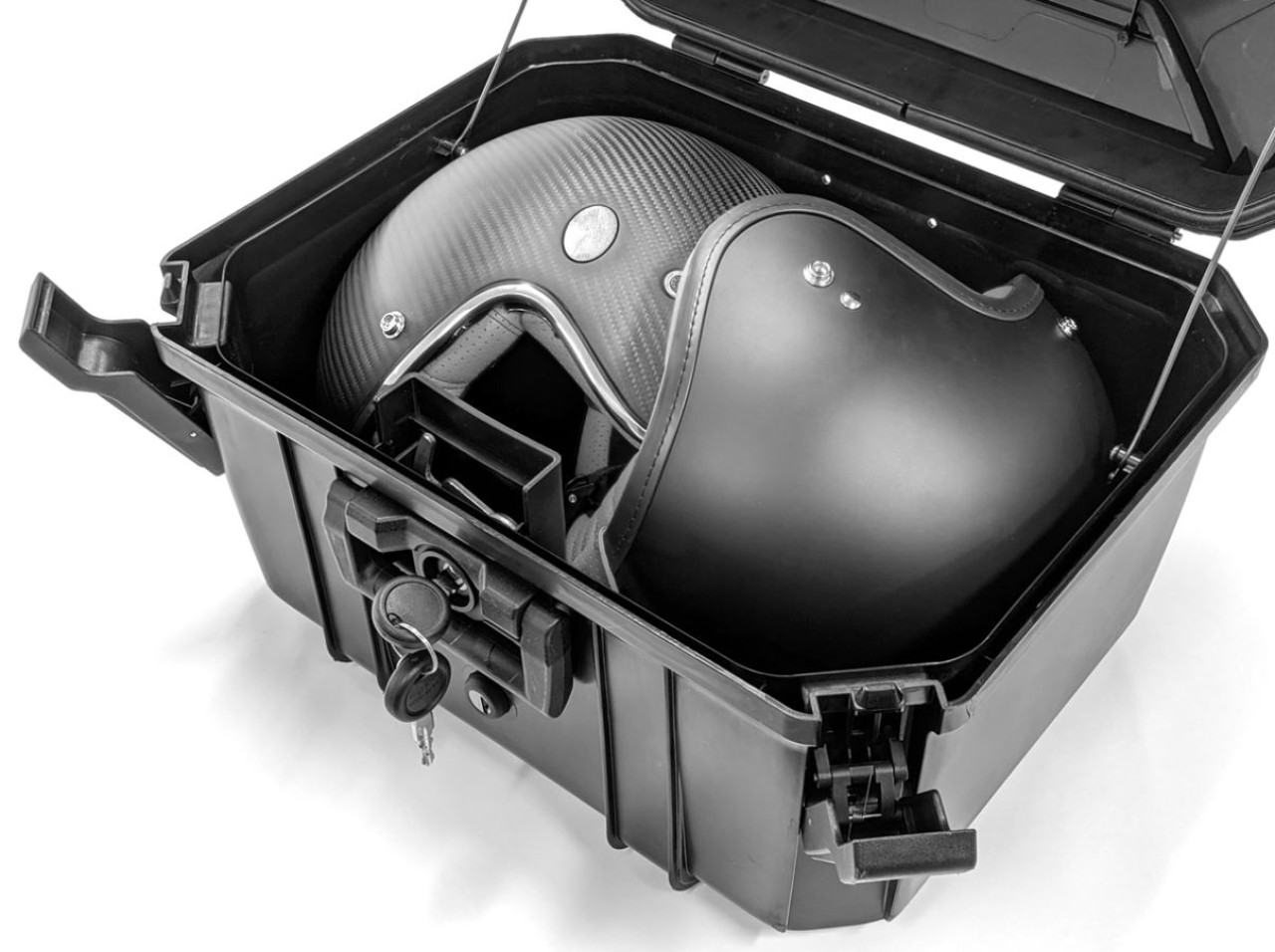 Kit Top Case con placa de montaje 40 L para Aprilia Tuareg 660
