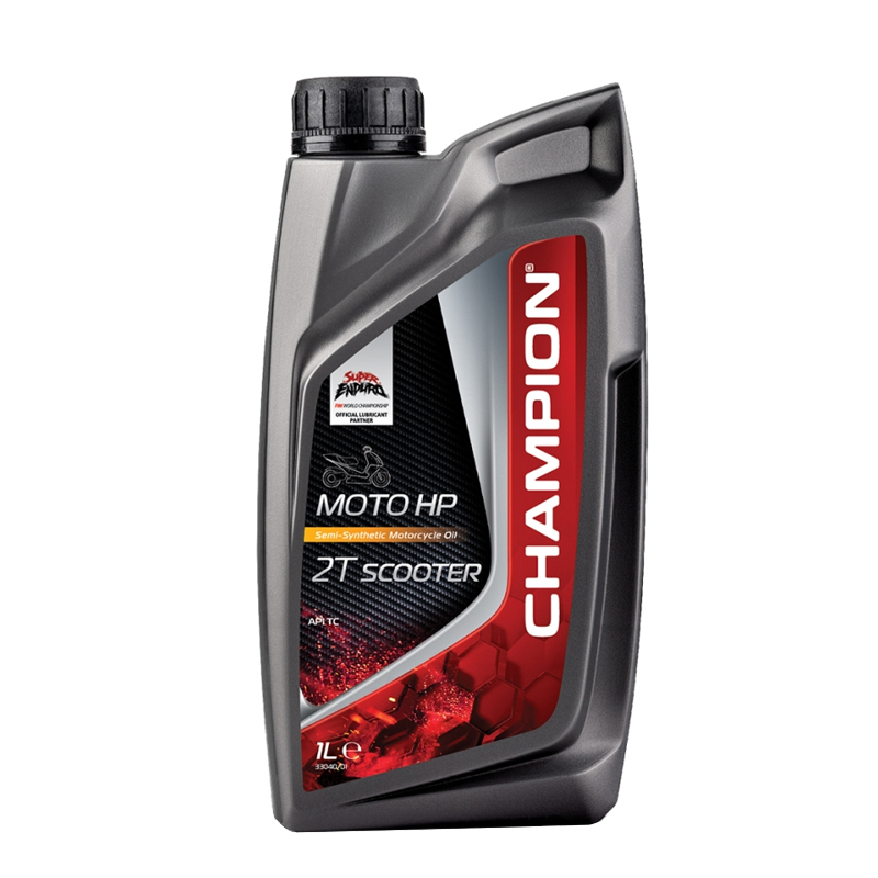 CHAMPION® Moto HP Aceite para motor de scooter de 2 tiempos - 1 litro