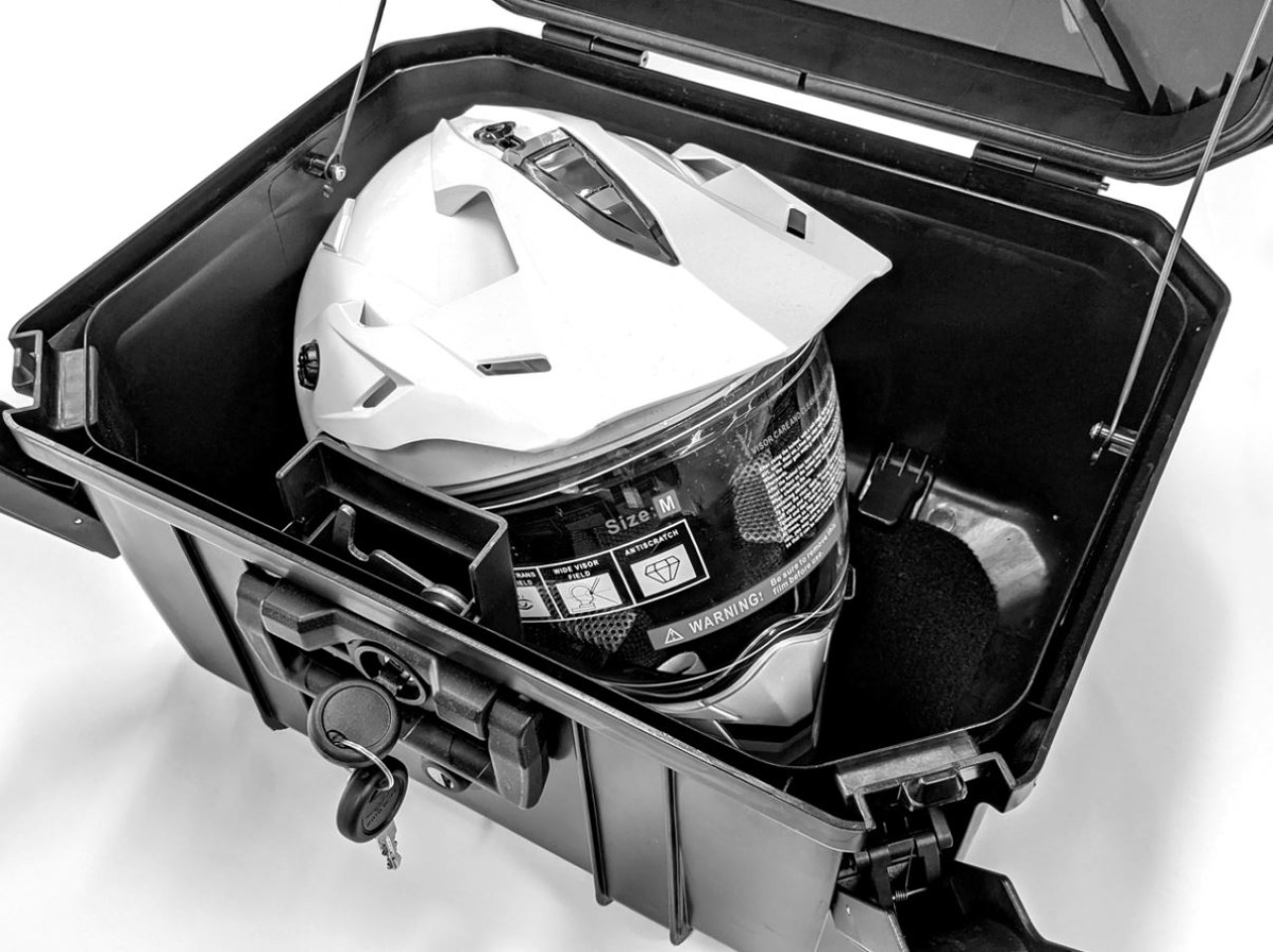 Kit Top Case con placa de montaje 40 L para Aprilia Tuareg 660