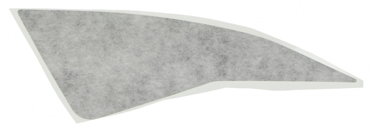 Decoración, negro izquierdo para Aprilia Dorsoduro 900
