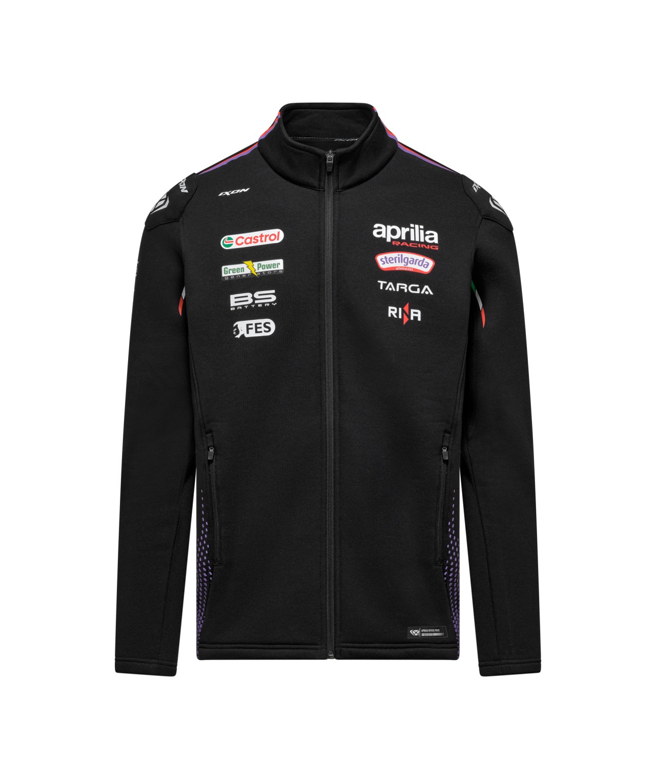 Chaqueta softshell Aprilia Racing Team Replica 2026 para hombre, negra